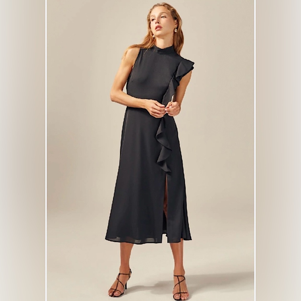 IVORY C/MEO COLLECTIVE AUGMENT DRESS! Brand new with tags! Size M, USA 6. NWT - Picture 9 of 10